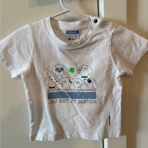 Jacadi White Kids' Dog Graphic Tee - 36months